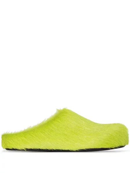 Papuci tip mules Marni verde
