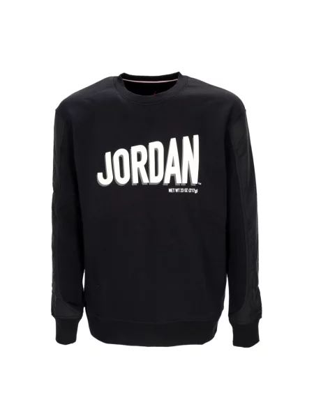 Bluza sportowa Jordan z okrągłym dekoltem czarna
