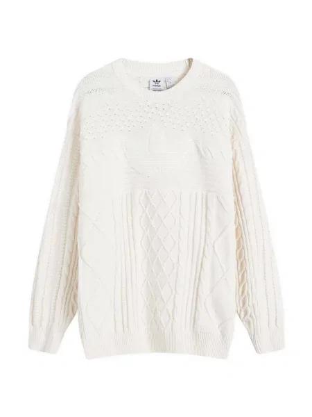 Sweter Adidas biały