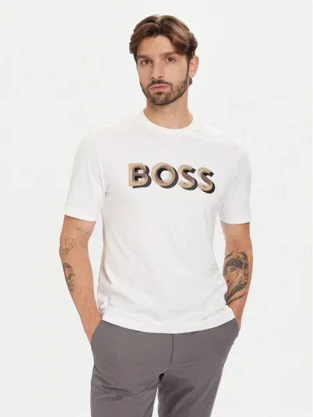 Tričko Boss bílé