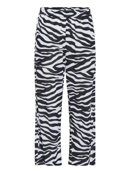 Kaffe Pantaloni Dacia negru alb
