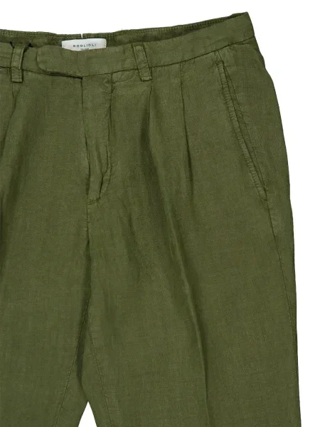 Pantaloni Boglioli de in verde