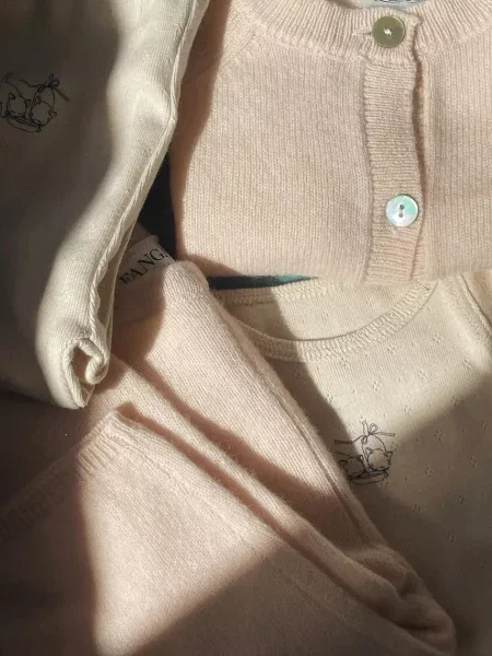 Fanga Fontana Дитячий вовняний кардиган SAVORA DUE CARDIGAN