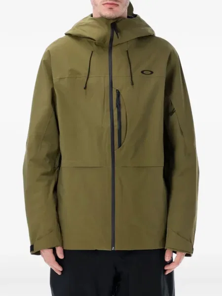 Zateplená lyže lyžařská bunda Oakley zelená