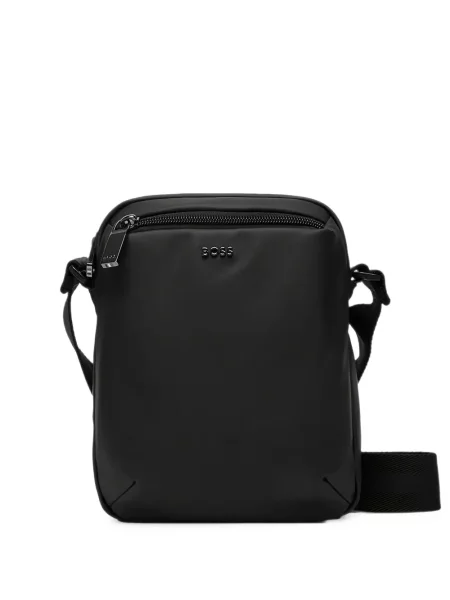 Geantă crossbody Boss cu autograf negru