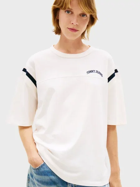 Футболка Tommy Jeans біла