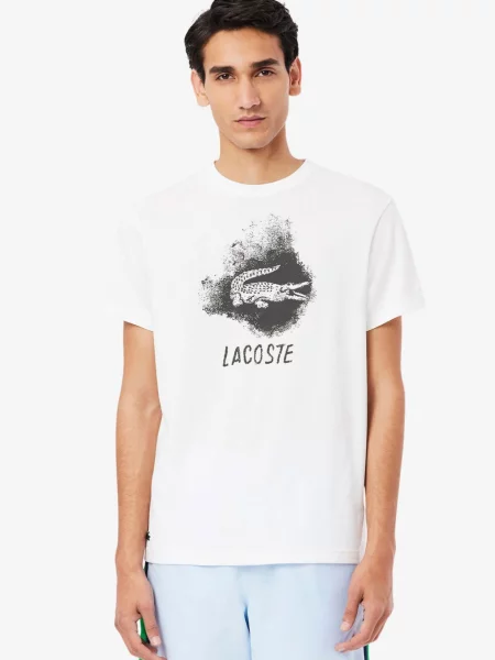 Футболка Lacoste біла
