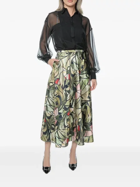 Fustă midi Ted Baker negru