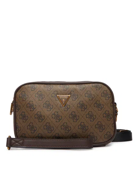 GUESS Taška cez rameno MILANO / koňaková hnedá