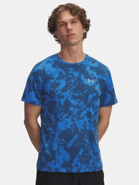 Tricou Under Armour cu imagine albastru