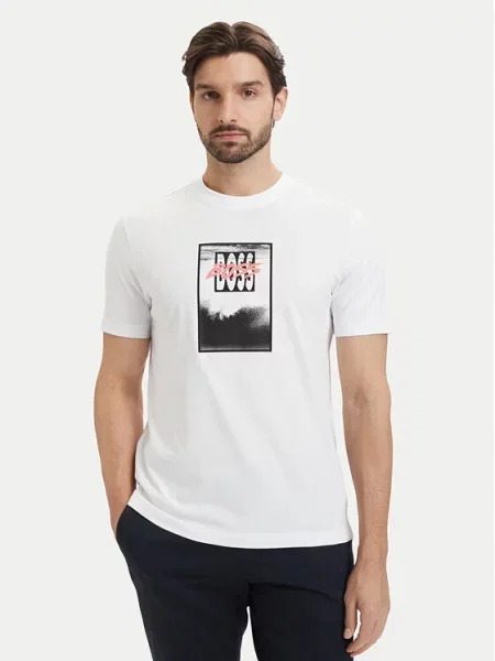 BOSS T-Shirt biały