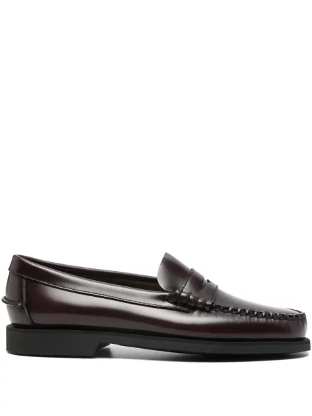 Pantofi loafer Sebago din piele maro