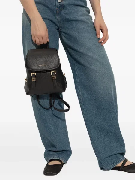 Geanta crossbody Michael Michael Kors din canvas gri