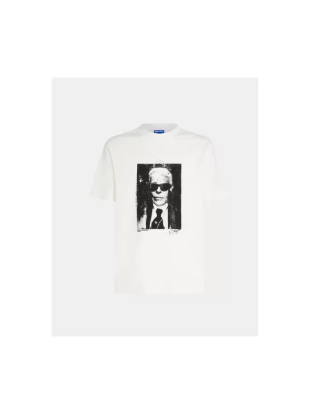 Tričko Karl Lagerfeld biela