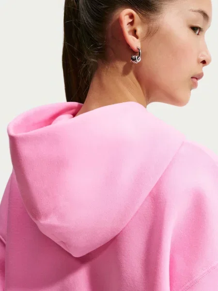 Nike кофта оверсайз дитяча з бавовною Studio Sportswear