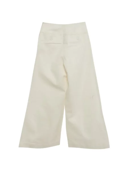 Trapéz kiszélesedő farmer Max Mara fehér