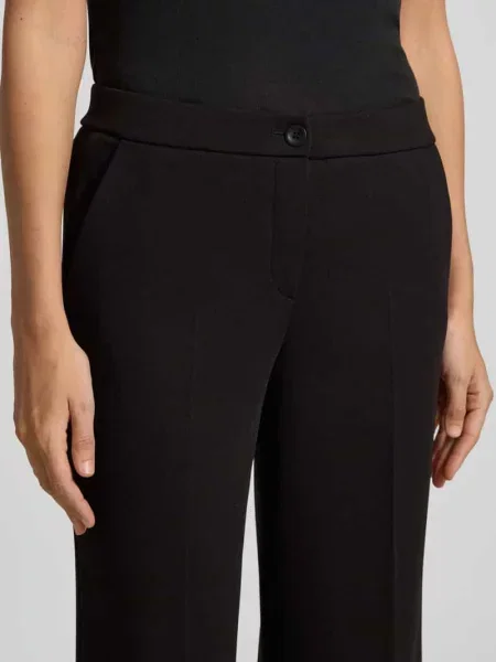 Spodnie z Kantami Model Hillda' Stehmann czarne
