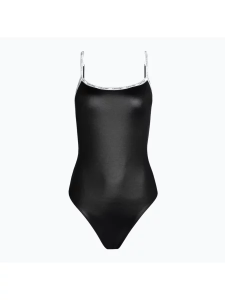 Jednodílné plavky Calvin Klein Scoop One Piece black černé