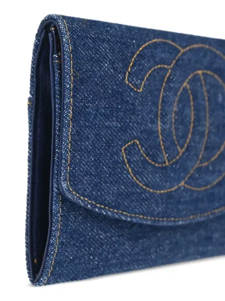 Peněženka Chanel Pre-owned modrá