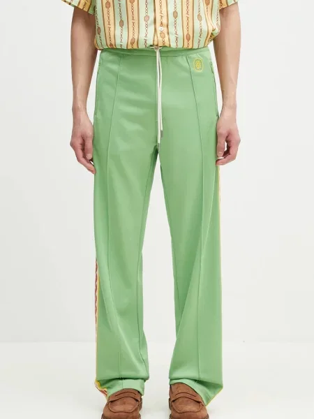 Kalhoty Drôle De Monsieur s aplikacemi zelené