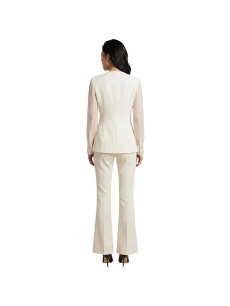 Pantaloni Artigli alb