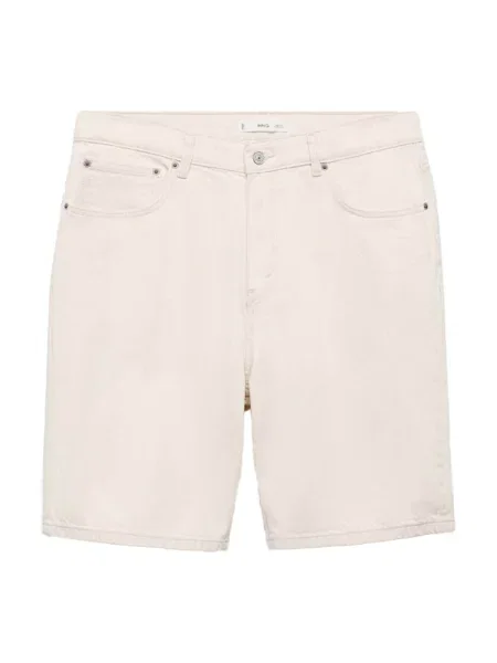 MANGO MAN Pantaloni ONDA natural alb