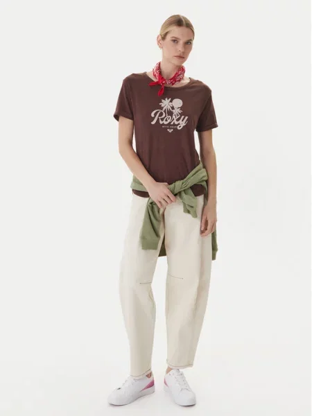 Футболка Roxy бежевая