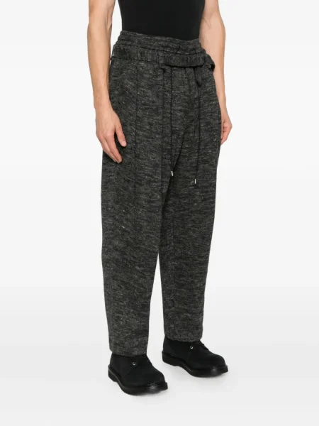 Pantaloni Joe Chia plisate gri