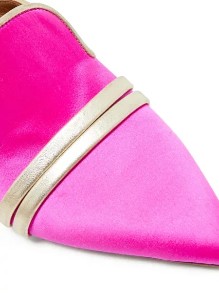 Papuci tip mules Malone Souliers din piele roz