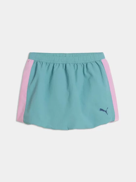 Дитяча Спідниця міді PUMA x Gdh Balloon Skirt комбінований верх синій