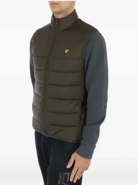 Matlasat vestă Lyle & Scott verde