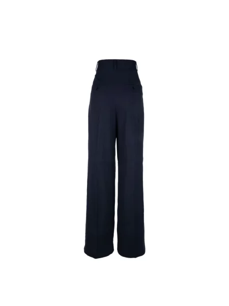 Spodnie Alberta Ferretti niebieskie