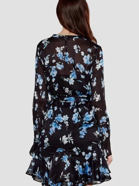 Платье миди Guess черное