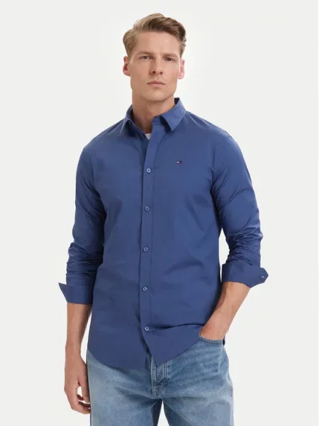 Tommy Jeans Cămașă Original albastru