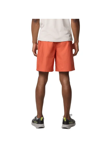 Pantaloni Columbia scurte portocaliu