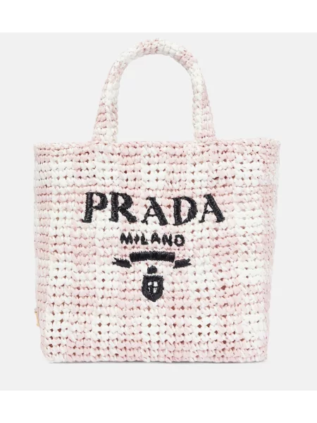 Shopper kabelka Prada růžová