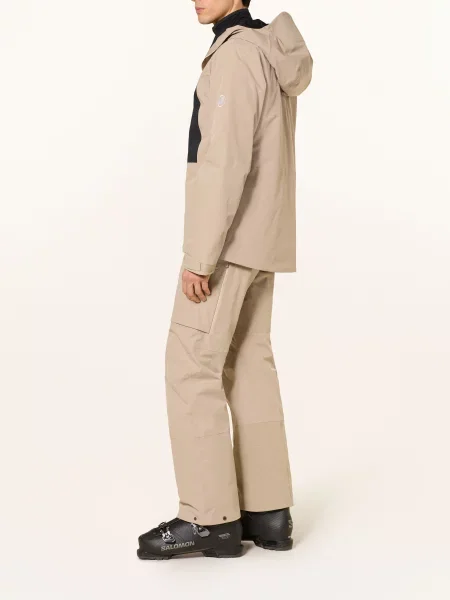 Mammut Spodnie Narciarskie Stoney Hs Thermo beige beżowe
