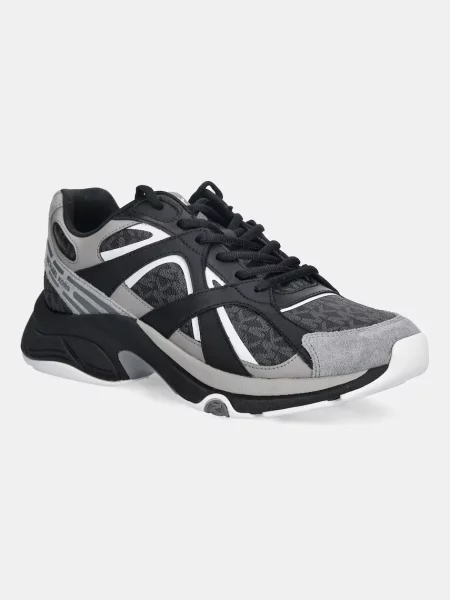 Michael Kors sneakers Leo Trainer negru