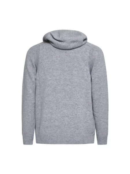 Bluza z kapturem D4.0 z kapturem szara