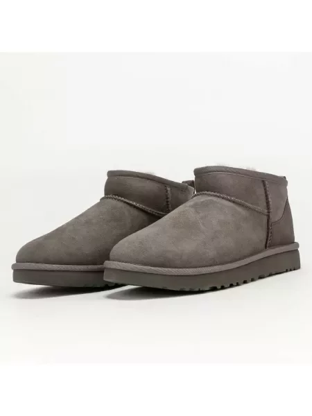 Sneakers UGG W Classic Ultra Mini grey EUR 37 γκρι
