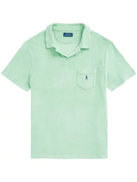 Πλεκτά τρέξιμο sneakers Polo Ralph Lauren με κορδόνια μωβ