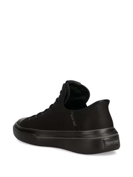 Sneakerși Skechers cu șireturi din dantelă negru