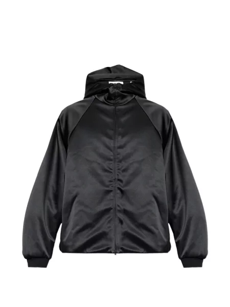 Geacă Fear Of God Essentials cu glugă negru