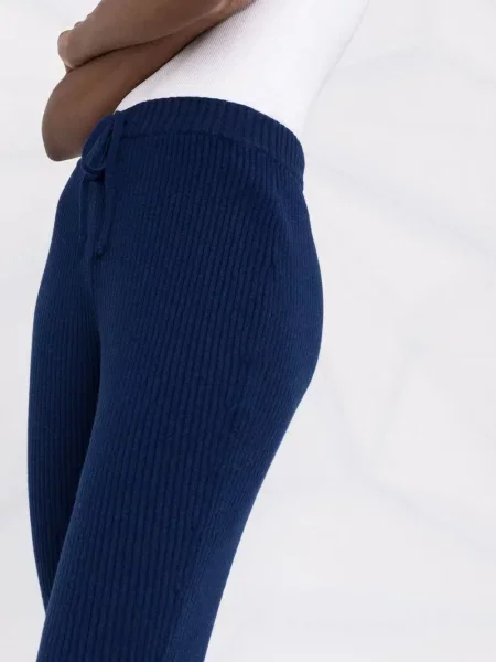Pantaloni Alberta Ferretti evazate albastru