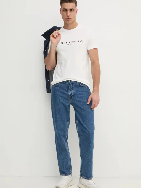 Tommy Hilfiger Pánske tričko biela