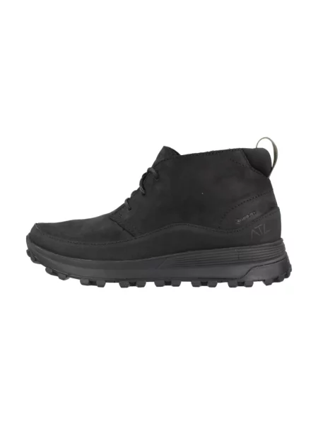 Botki Clarks trekkingowe na koturnie czarne
