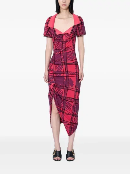 Lung rochie midi Vivienne Westwood roșu