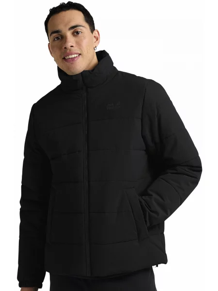 Пуховик Jack Wolfskin Northern lite jkt m синтетичний чорний