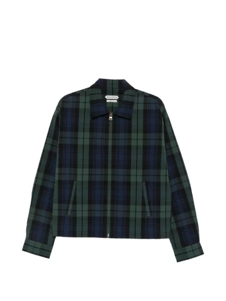 Geacă Jw Anderson în carouri verde