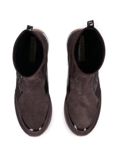 Botine Liu Jo din piele de căprioară maro